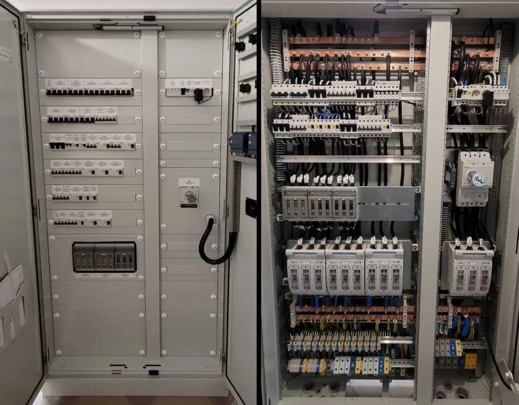 Sprefabrykowana rozdzielnica elektryczna